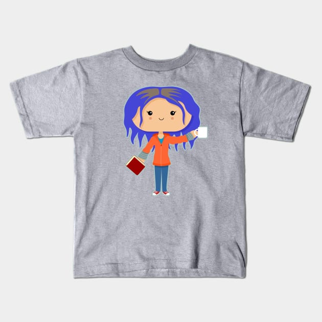 Clementine Kids T-Shirt by sombrasblancas